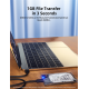 Внешний корпус для HDD/SSD Netac NT07WH11-30CC 2.5 SATA --> USB3.0 , скользящая прозрачная крышка, USB3.0 C --> C кабель