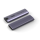 Внешний корпус для HDD/SSD Netac NT07WH51-32CA WH51 M.2 NVMe/SATA, USB3.1 Gen2 10Gb/s --> M-Key(M&B key) NVMe & SATA,алюминиевая крышка, совместим с  2280/2260/2242/2230, A --> C кабель