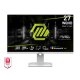 MSI MAG 27" 274QRFW X32 White {IPS 2560x1440 320hz 0.5ms 300cd 2xHDMI DisplayPort Tilt HAS Pivot Internal}