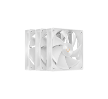 Вентилятор для корпуса Ocypus Delta F12 WH 3 IN 1, 120x120x25mm, 4-PIN PWM, 500-2000 RPM, 29 DBA MAX, HYDRO BEARING