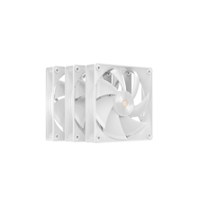 Вентилятор для корпуса Ocypus Delta F12 WH 3 IN 1, 120x120x25mm, 4-PIN PWM, 500-2000 RPM, 29 DBA MAX, HYDRO BEARING
