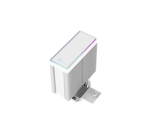 Кулер для процессора Ocypus Gamma A40 WH ARGB Digital, 100mm ARGB FAN, Top Display Panel, 4 HEAT PIPES, 4-PIN PWM, 600-2400 RPM, 29.5DBA, HYDRO BEARING, LGA115X/1200/1700/18XX, AM4/AM5