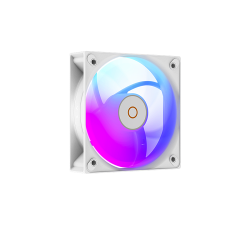 Кулер для процессора Ocypus Gamma A40 WH ARGB Digital, 100mm ARGB FAN, Top Display Panel, 4 HEAT PIPES, 4-PIN PWM, 600-2400 RPM, 29.5DBA, HYDRO BEARING, LGA115X/1200/1700/18XX, AM4/AM5