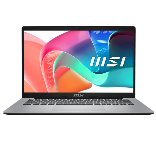 Ноутбук MSI Modern 14 F1MG Core 5 120U 14" FHD (1920*1080),IPS, DDR4 16GB (8GB*2),512GB SSD Intel Graphics,backlight,46.8Wh,1.5kg,2y,Win11Pro,Urban Silver