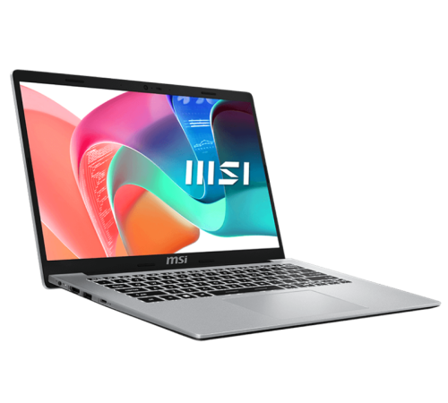 Ноутбук MSI Modern 14 F1MG Core 5 120U 14" FHD (1920*1080),IPS, DDR4 16GB (8GB*2),512GB SSD Intel Graphics,backlight,46.8Wh,1.5kg,2y,Win11Pro,Urban Silver