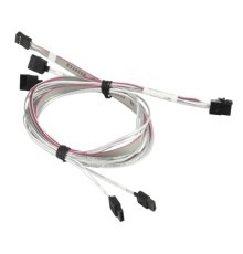 Кабель SuperMicro CBL-SAST-0556 HDmSAS-4xSATA 90/90/75/75cm