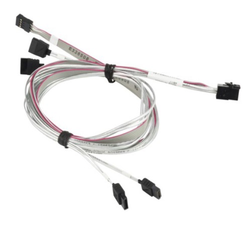 Кабель SuperMicro CBL-SAST-0556 HDmSAS-4xSATA 90/90/75/75cm