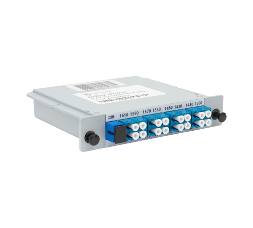 Мультиплексор/демультиплексор CWDM SNR MDM-8/M2, 2 ОВ, 8 каналов, LC