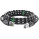 GCR Патч-корд PROF прямой 5.0m, UTP медь кат.6, STRONG черно-белый нейлон, ethernet high speed 10 Гбит/с, T568B, GCR-52779 Greenconnect RJ45(m) - RJ45(m) Cat. 6 UTP нейлон 5.0м чёрно-белый (GCR-52779)