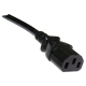 Кабель Lanmaster LAN-PP13/20-0.5-BK C13-C20 проводник.:3x0.75мм2 0.5м 220В (упак.:1шт) черный