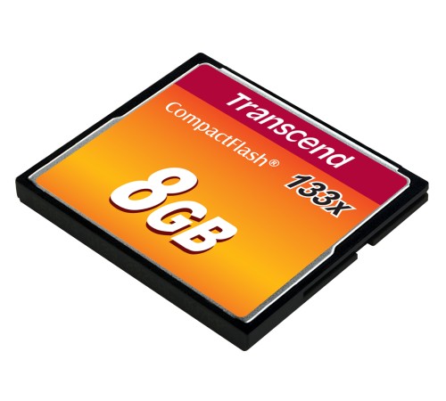 Карта памяти Transcend CompactFlash 133 8GB (TS8GCF133)
