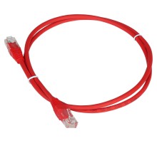 Кабель Патч-корд Lanmaster UTP TWT-45-45-10-RD вилка RJ-45-вилка RJ-45 кат.5е 10м красный ПВХ (уп.:1шт)
