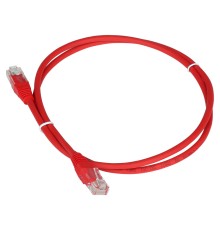 Кабель Патч-корд Lanmaster UTP TWT-45-45-10-RD вилка RJ-45-вилка RJ-45 кат.5е 10м красный ПВХ (уп.:1шт)