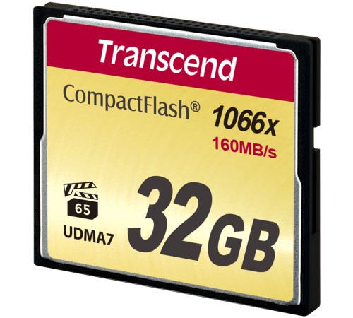 Карта памяти Transcend CompactFlash 1000 32GB (TS32GCF1000)