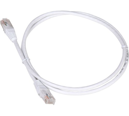 Патч-корд Lanmaster UTP TWT-45-45-10-WH вилка RJ-45-вилка RJ-45 кат.5е 10м белый ПВХ (уп.:1шт)