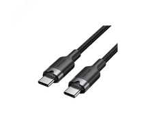 Кабель Vention USB 2.0 CM/CM - 2м. Черный 3А PD60W Vention TRDBH