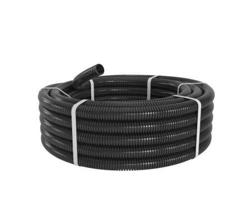 Труба гофрированная ПА 6 d29мм dвнутр.28.3мм dвнешн.34.5мм без протяжки ПВ-2 черн. (уп.25м) DKC PA60