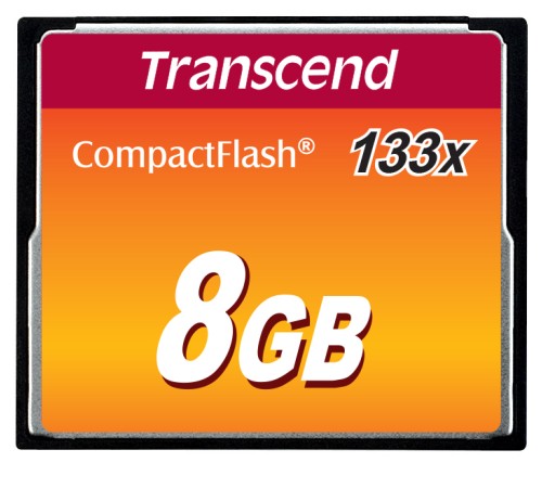 Карта памяти Transcend CompactFlash 133 8GB (TS8GCF133)