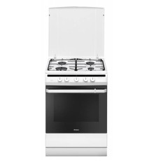 Плита Газовая Hansa FCGW61000 белый (металлическая крышка)