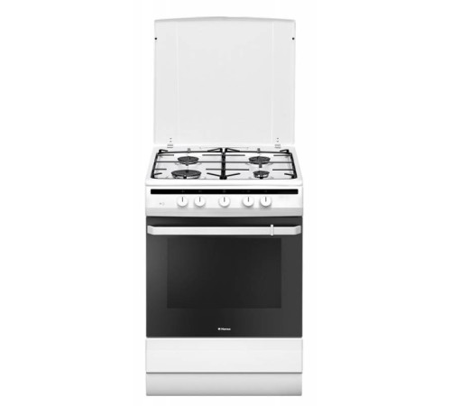Плита Газовая Hansa FCGW61000 белый (металлическая крышка) Плита Газовая Hansa FCGW61000 белый (металлическая крышка)