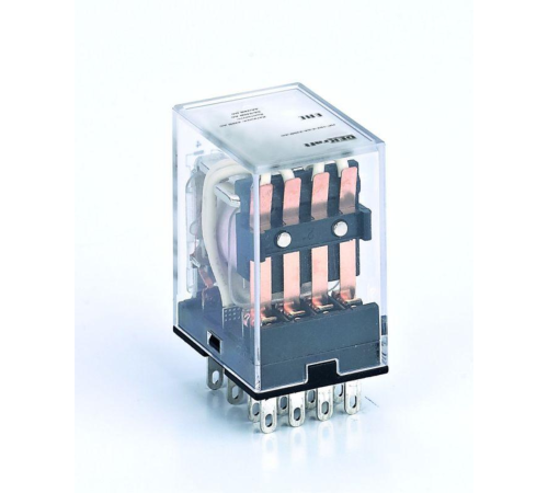 Реле промежуточное ПР-102 5А 230В AC 4 конт. с LED-индикацией DEKraft 23900DEK
