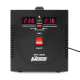Стабилизатор POWERMAN AVS 1500D, черный, ступенчатый регулятор, цифровые индикаторы уровней напряжения, 1500ВА, 140-260В, максимальный входной ток 10А, 2 евророзетки, IP-20, напольный,  200мм х 160мм х 190мм, 4 кг. POWERMAN AVS 1500D (POWERMAN AVS 1500D B
