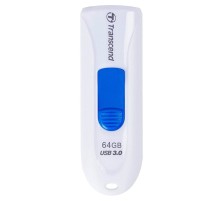 Флеш Диск Transcend 64Gb Jetflash 790 TS64GJF790W USB3.0 белый