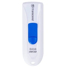 Флеш Диск Transcend 64Gb Jetflash 790 TS64GJF790W USB3.0 белый