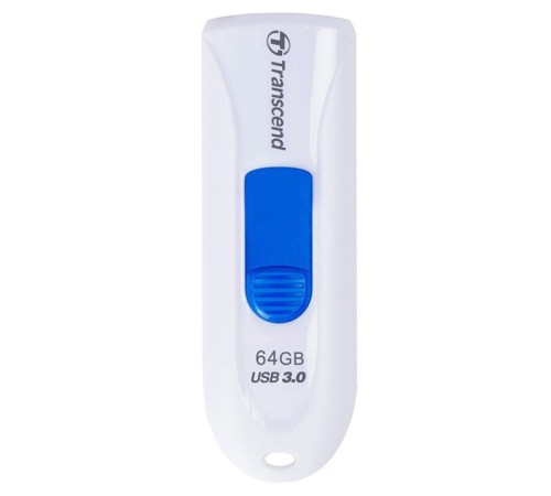 Флеш Диск Transcend 64Gb Jetflash 790 TS64GJF790W USB3.0 белый