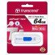 Флеш Диск Transcend 64Gb Jetflash 790 TS64GJF790W USB3.0 белый