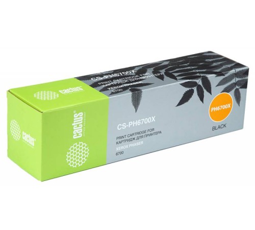 Картридж лазерный Cactus CS-PH6700X 106R01526 черный (18000стр.) для Xerox Phaser 6700