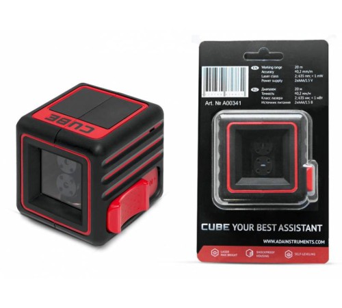 Лазерный уровень Ada Cube Basic Edition Лазерный уровень Ada Cube Basic Edition