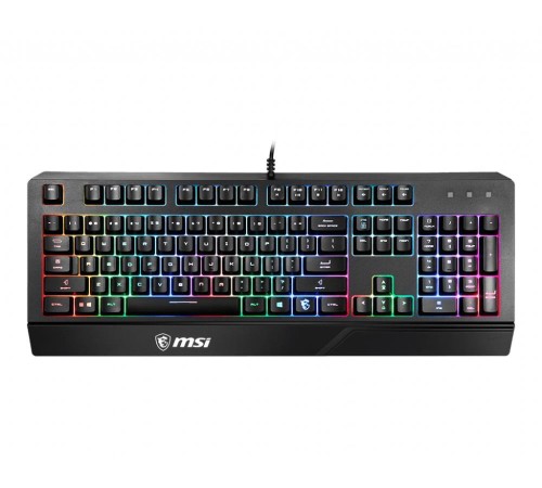 Клавиатура GAMING BLACK RUS VIGOR GK20 RU MSI Клавиатура GAMING BLACK RUS VIGOR GK20 RU MSI