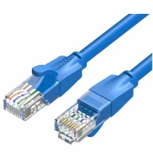 Патч-корд Vention прямой UTP cat.6, RJ45 - 1,5м. Синий Vention IBELG