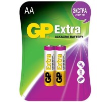Батарея GP Extra Alkaline 15AX LR6 AA (2шт) блистер