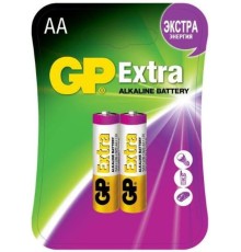Батарея GP Extra Alkaline 15AX LR6 AA (2шт) блистер