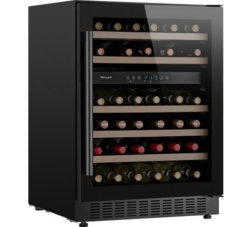 Винный шкаф встраиваемый WWC-46 DB DUALZONE WEISSGAUFF Винный шкаф встраиваемый WWC-46 DB DUALZONE WEISSGAUFF