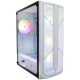 1STPLAYER FIREBASE X4 White / ATX, TG / 4x120mm LED fans inc. / X4-WH-4F1-W