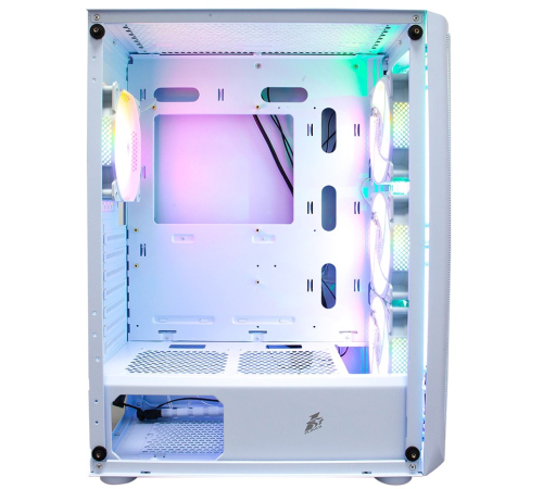 1STPLAYER FIREBASE X4 White / ATX, TG / 4x120mm LED fans inc. / X4-WH-4F1-W 1STPLAYER FIREBASE X4 White / ATX, TG / 4x120mm LED fans inc. / X4-WH-4F1-W
