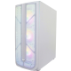 1STPLAYER FIREBASE X4 White / ATX, TG / 4x120mm LED fans inc. / X4-WH-4F1-W