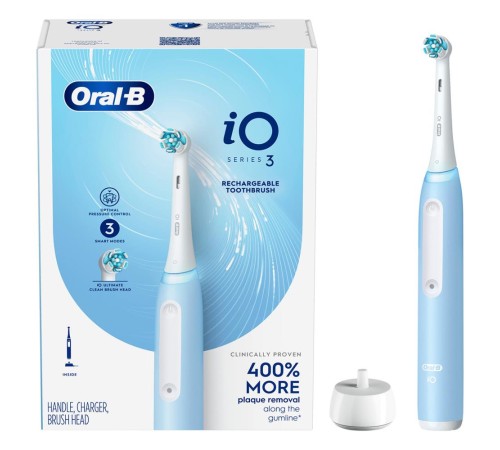 Электрическая зубная щетка IO3 ICE BLUE ORAL-B
