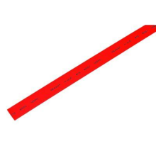 Трубка термоусадочная 10.0/5.0 1м красн. REXANT 21-0004