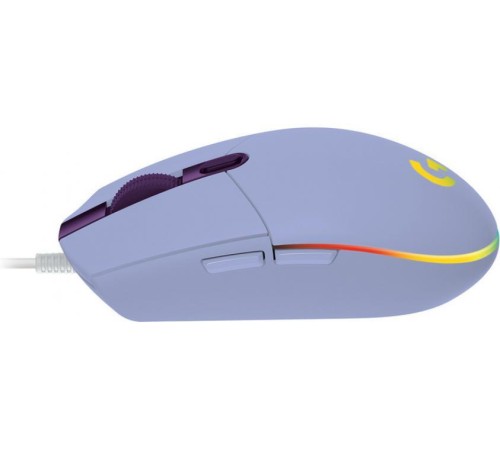 Мышка USB OPTICAL G102 LIGHTSY LILAC 910-005857 LOGITECH