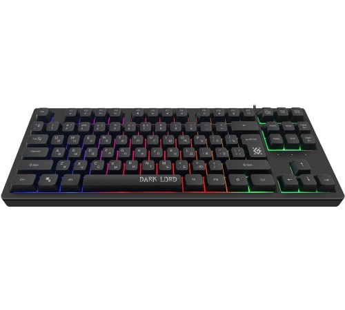 Клавиатура USB DARK LORD GK-580 RU BLACK 45580 DEFENDER