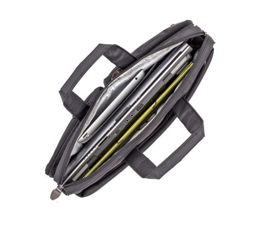 Сумка для ноутбука 16" Riva 8530 черный полиэстер (8530 BLACK) Сумка для ноутбука 16" Riva 8530 черный полиэстер (8530 BLACK)