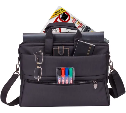 Сумка для ноутбука 15.6" Riva 8630 черный полиэстер (8630 BLACK) Сумка для ноутбука 15.6" Riva 8630 черный полиэстер (8630 BLACK)