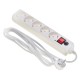 Сетевой фильтр Buro 500SH-3-W 3м (5 розеток) белый (коробка)