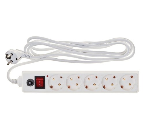 Сетевой фильтр Buro 500SH-3-W 3м (5 розеток) белый (коробка) Сетевой фильтр Buro 500SH-3-W 3м (5 розеток) белый (коробка)