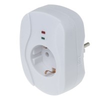 Сетевой фильтр Buro 100SH-W (1 розетка) белый (коробка)