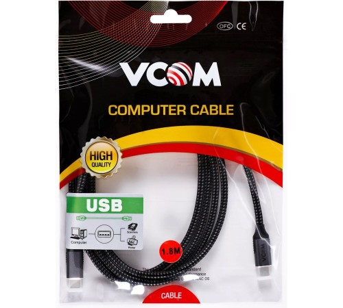 Кабель USB3.2 Gen2X2, CM->CM, 20Gbs, 100WT, 4KX60Hz, All shell, 1.8m VCOM <CU420M-1.8M> Кабель VCOM USB 3.1 Type-C M/USB 3.1 Type-C M (CU420M-1.8M) Кабель USB3.2 Gen2X2, CM->CM, 20Gbs, 100WT, 4KX60Hz, All shell, 1.8m VCOM <CU420M-1.8M> Кабель VCOM USB 3.1 Type-C M/USB 3.1 Type-C M (CU420M-1.8M)
